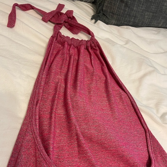 Shein Pink Backless Halter Mini Dress - Picture 5 of 5